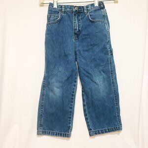 Girls Blue Jeans Size 4T Toddler Faded Glory 20" waist